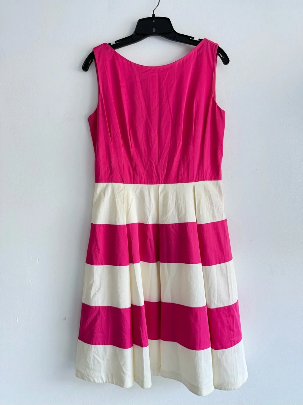 Kate Spade New York Pink & White Striped Celina Mini Dress Size 12 8675